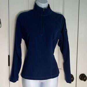 L.L. Bean Blue Fleece Pullover